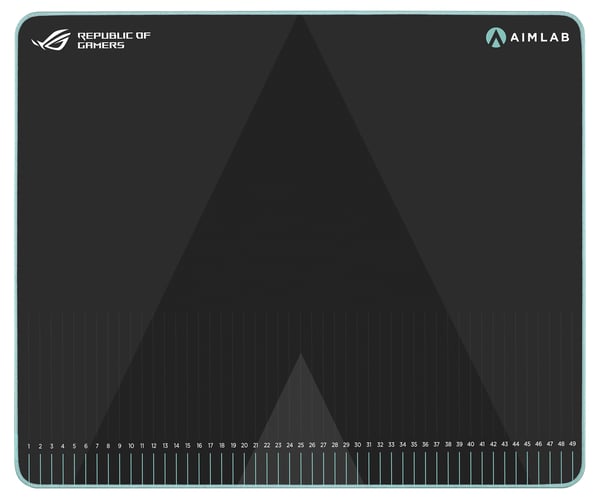 ASUS ROG Hone Ace Aim Lab Edition Spelmusmatta Svart