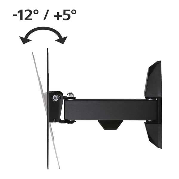 Hama 00118100 TV-kiinnike 121,9 cm (48") Musta
