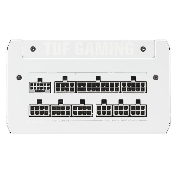 ASUS TUF Gaming 1000W Gold White Edition strömförsörjningsenheter 20+4 pin ATX ATX Vit