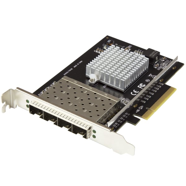StarTech.com SFP+-servernätverkskort med fyra portar - PCI Express - Intel XL710-chip