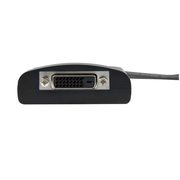 StarTech.com DP2DVID2 videokabel adapter 0,37 m DisplayPort DVI-D Sort
