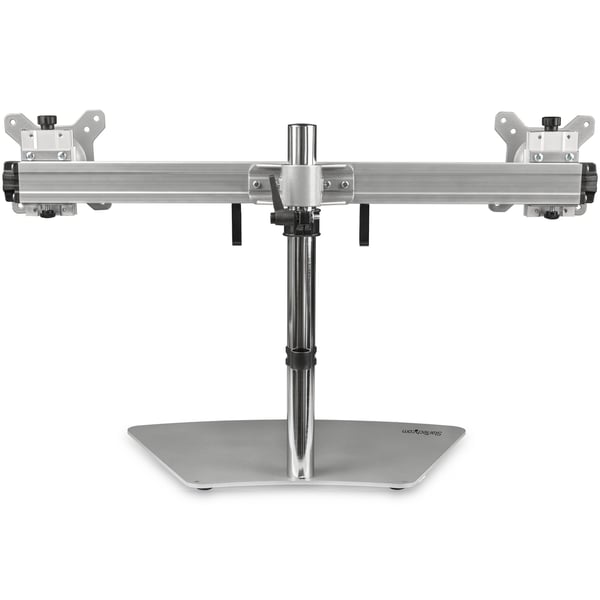StarTech.com ARMDUOSS monitorin kiinnike ja jalusta 61 cm (24") Vastaanotto Ruostumaton teräs