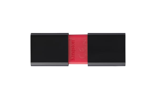 Kingston Technology DataTraveler 106 USB-muisti 64 GB USB A-tyyppi 3.2 Gen 1 (3.1 Gen 1) Musta, Punainen