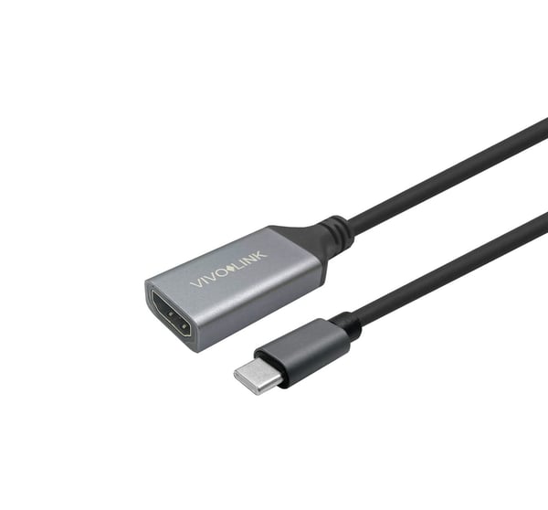 Vivolink PROUSBCHDMIMF3 USB-kabel USB 3.2 Gen 1 (3.1 Gen 1) 3 m USB C Sort