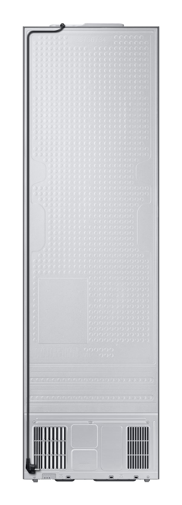 Samsung RB38T607BS9 Fritstående 387 L Rustfrit stål