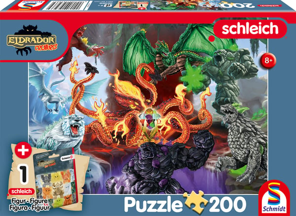 Puslespil 200 Skræmmende Væsner + G3 Figur