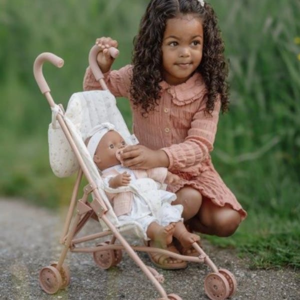Little Dutch Metal Doll Stroller Dukke klapvogn