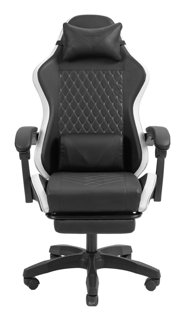 Mars Gaming MGC-X PC-spelsstol Stoppad sits Svart, Vit