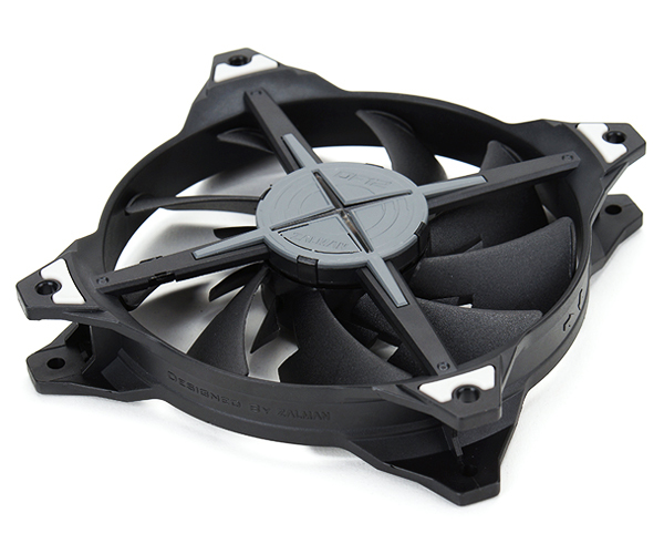 Zalman ZM-DF12 Computerkølesystem Computerkabinet Ventilator 12 cm Sort