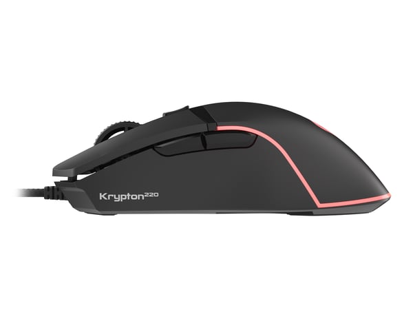 GENESIS Krypton 220 mus Spil Højre hånd USB Type-A Optisk 6400 dpi