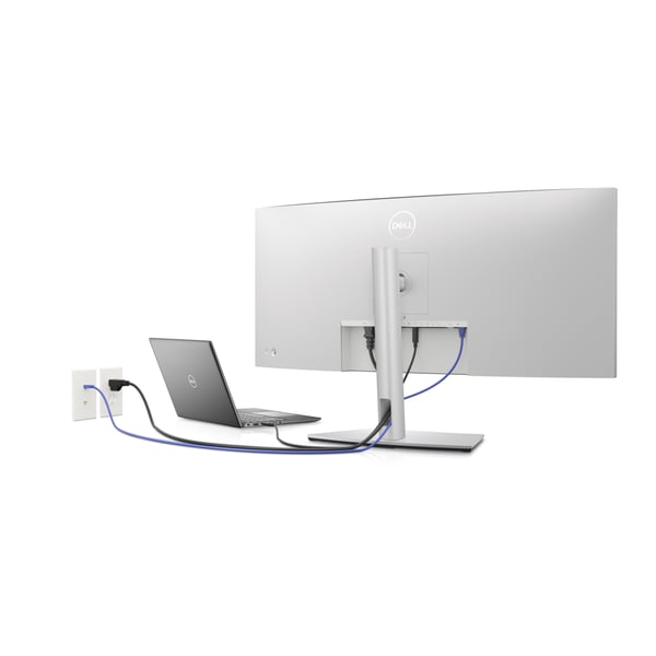 DELL UltraSharp U3423WE platta pc-skärmar 86,7 cm (34.1") 3440 x 1440 pixlar UltraWide Quad HD LCD Silver