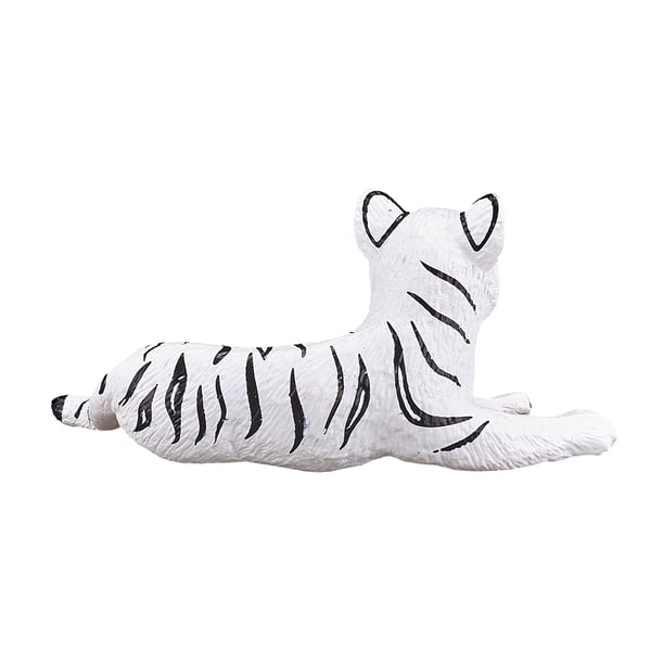 Mojo Fun White Tiger cub lying down