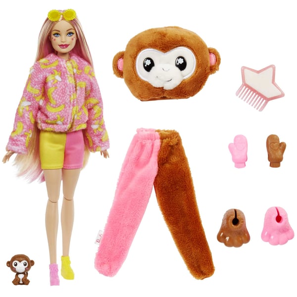 Barbie Cutie Reveal Jungle Series Doll