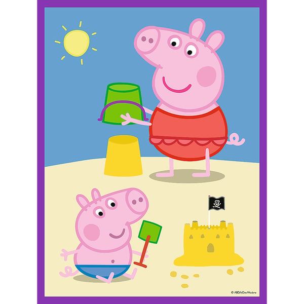 Peppa Pig Baby Maxi Good Day Puslespil 10 stk Tegnefilm