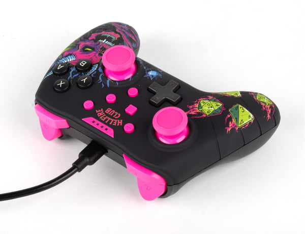 Konix 10009000011 spelkonsoler Svart, Rosa Spelplatta Nintendo Switch