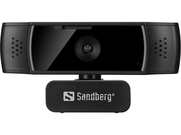 Sandberg 134-38 verkkokamera 2,07 MP 1920 x 1080 pikseliä USB 2.0 Musta