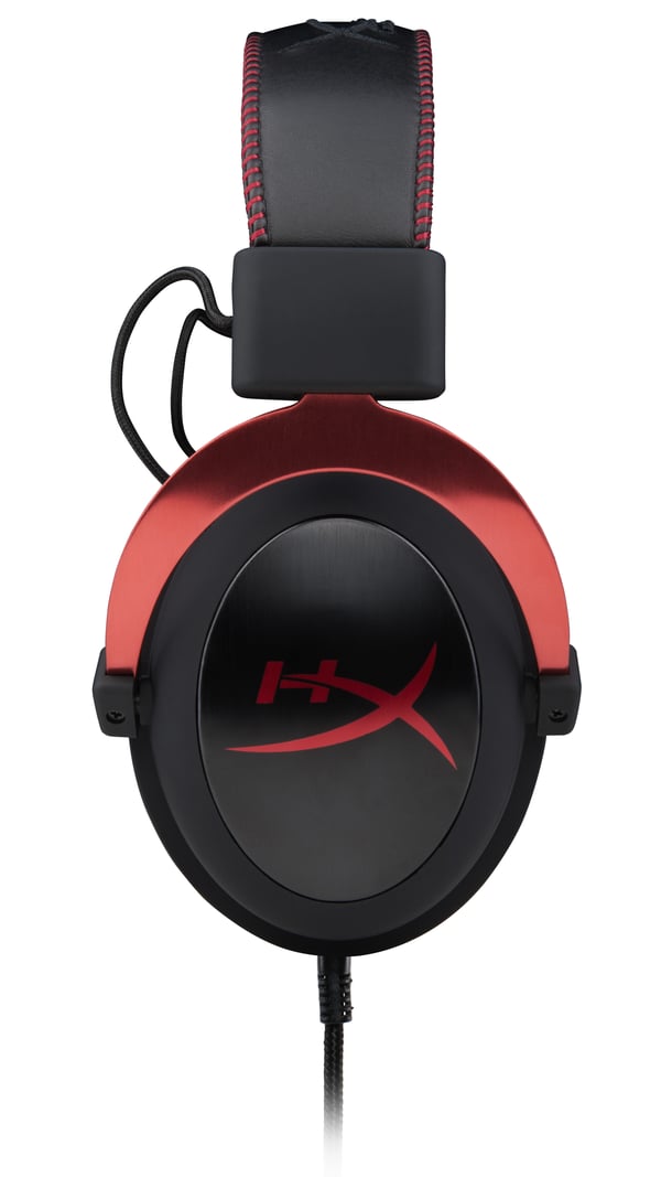 HyperX Cloud II Kuulokkeet Langallinen Pääpanta Pelaaminen Musta, Punainen