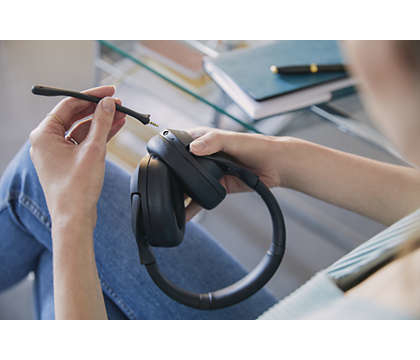 Philips TPV TAH8507BK Hörlurar Trådlös Huvudband Samtal/musik Bluetooth Svart
