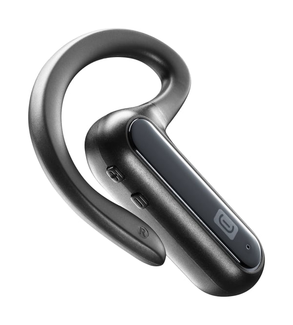 Cellularline 8018080443466 Headset Trådlös Öppen öronmodell, I öra Samtal/musik Bluetooth Laddningsställ Svart