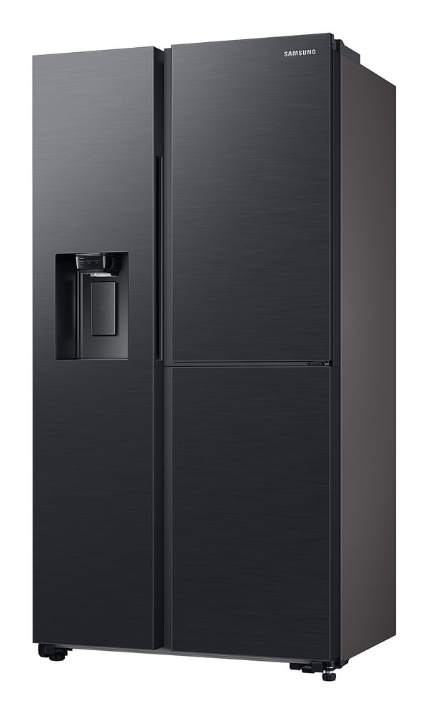 Samsung RH64DG53R3B1 side-by-side køle-fryseskab Fritstående 628 L Sort, Rustfrit stål