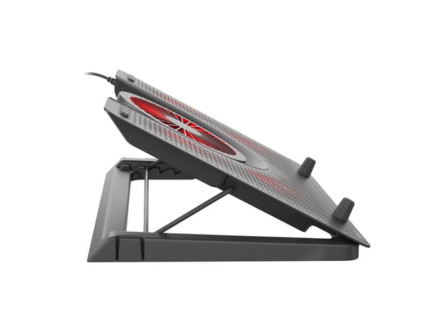 GENESIS Oxid 550 køling til laptop 43,9 cm (17.3") 2800 rpm Sort