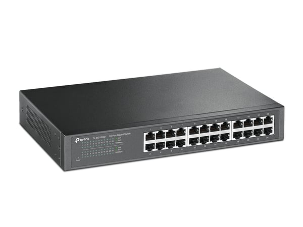 TP-LINK TL-SG1024D - Kytkin - 24 x 10/100/1000
