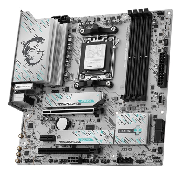 MSI B850M GAMING PLUS WIFI bundkort AMD B850 Sokkel AM5 micro ATX