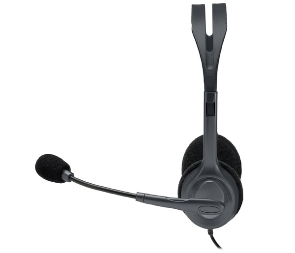 Logitech H111 Kuulokkeet Langallinen Pääpanta Toimisto/puhelukeskus Musta