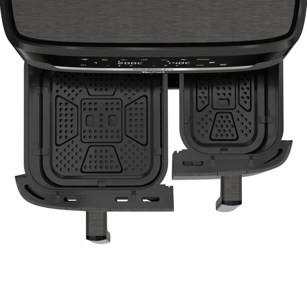 Tefal Easy Fry Dual XXL EY942HE0 frituregryde Dobbelt 11 L Enkeltstående 2020 W Varmluftsteger Grå