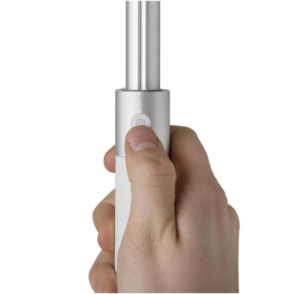 Celly Click Monopod selfiepinne Smartphone Vit