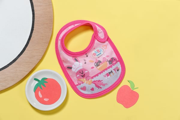 BABY born Bib 2 assorted Nuken ruokalappu