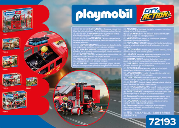 Playmobil Feuerwehr-Rüstfahrzeug