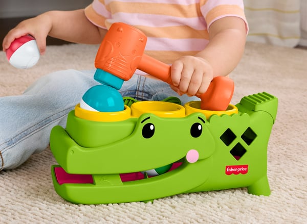 Fisher-Price Sit & Tap Rolligator