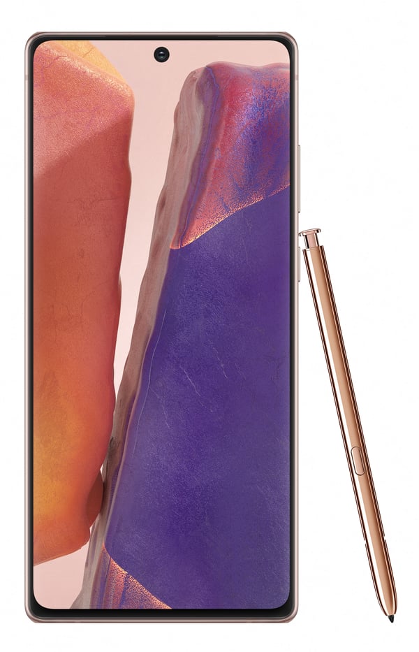 Samsung Galaxy Note20 SM-N980F 17 cm (6.7") Android 10 4G USB Type-C 8 GB 256 GB 4300 mAh Bronze