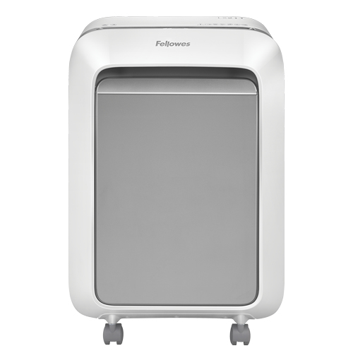 Fellowes LX Series Powershred LX21 paperisilppuri Mikroleikkaava Harmaa, Valkoinen