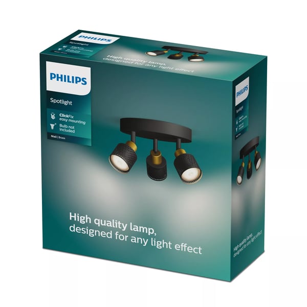 Philips 8720169300156 ljusspottar Skena för spotlight GU10 LED