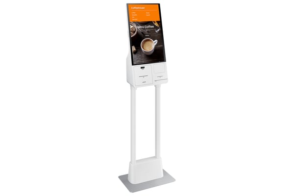 Samsung LH24KMATBGC Kioskdesign 60,5 cm (23.8") Wi-Fi 250 cd/m² Full HD Vit Pekskärm 16/7