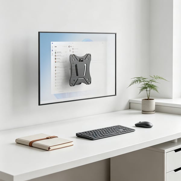 AISENS WT32F-485 TV-kiinnike 81,3 cm (32") Musta