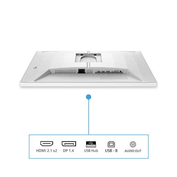 Philips Evnia 5000 computerskærm 68,6 cm (27") 3840 x 2160 pixel 4K Ultra HD LCD Hvid