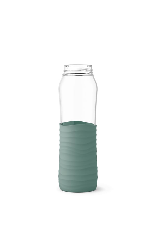EMSA KW DRINK2GO N31003 Dagligt forbrug 700 ml Glas Grøn, Transparent