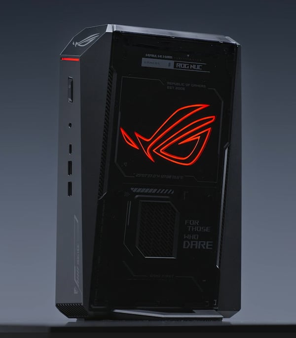 ASUS ROG NUC RNUC15JNK9X489A2 Intel Core Ultra 9 275HX 32 GB DDR5-SDRAM 1 TB SSD NVIDIA GeForce RTX 5070 Windows 11 Home Mini PC Musta