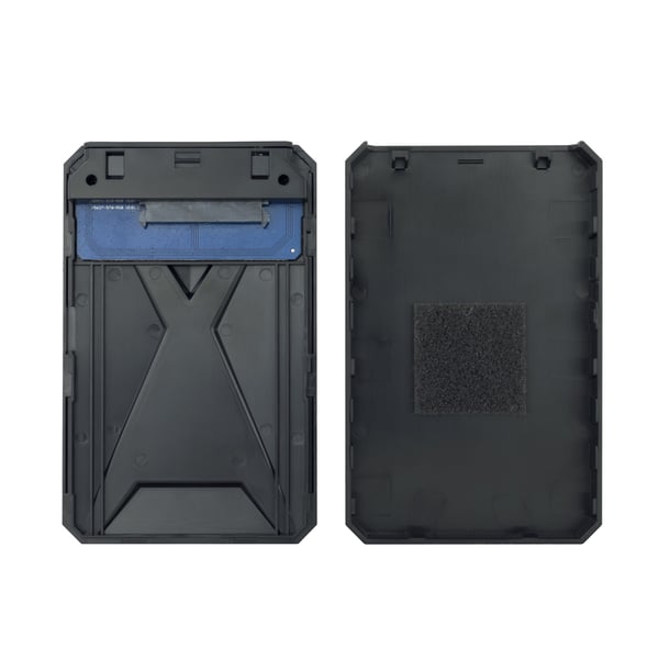 TooQ TQE-2550BL drevkabinet HDD/SSD kabinet Sort 2.5"
