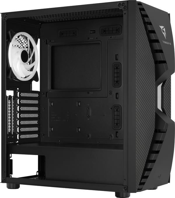 Aerocool Cronus Midi Tower Svart