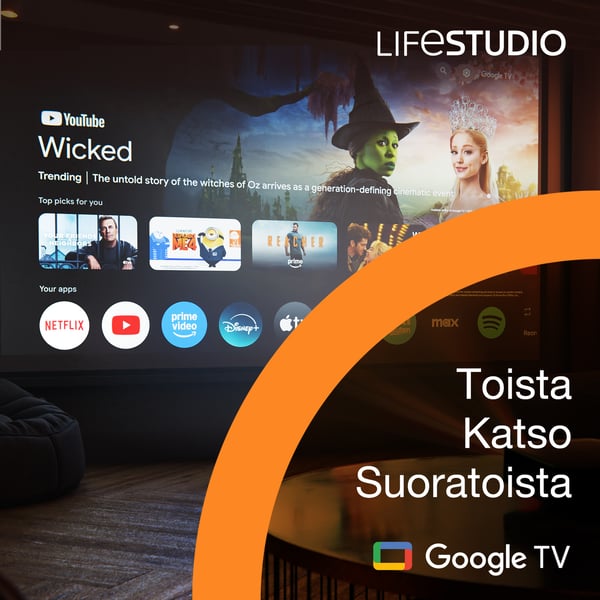 Epson Lifestudio Grand Plus EH-LS970W – timantinvalkoinen