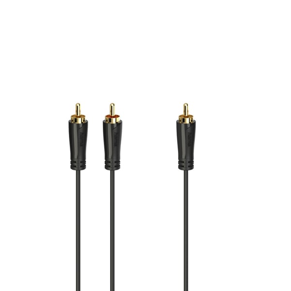 Hama 00205097 lydkabel 5 m RCA 2 x RCA Sort