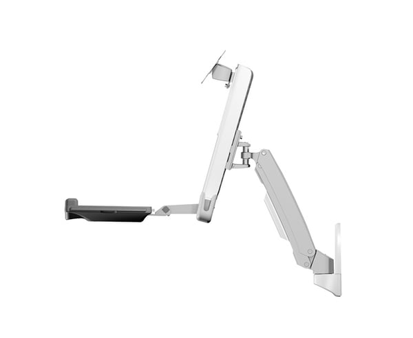 ICY BOX IB-MS600-W 61 cm (24") Vägg Grå, Silver, Vit