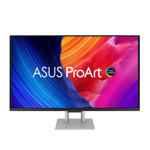 ASUS ProArt OLED PA27UCDMR platta pc-skärmar 67,3 cm (26.5") 3840 x 2160 pixlar 4K Ultra HD LED Silver