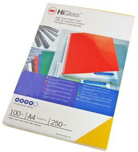 GBC Indbindingsomslag HiGloss A4 250 g