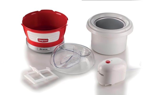 Ariete 0643/00 Perinteinen jäätelökone 1,5 L 12 W Punainen
