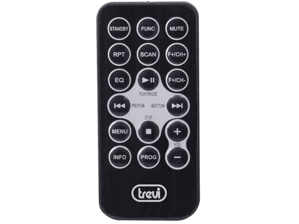 Trevi CMP 588 DAB Analog DAB, DAB+, FM Sort MP3-afspilning